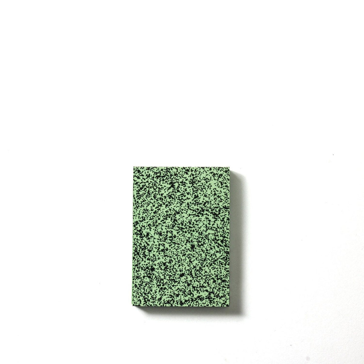 SPRAY SPLASH GREEN PALE Soft Cover A7 Memo Pad
