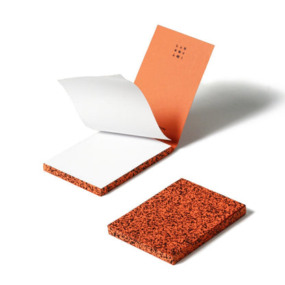 SPRAY SPLASH ORANGE Soft Cover A7 Memo Pad