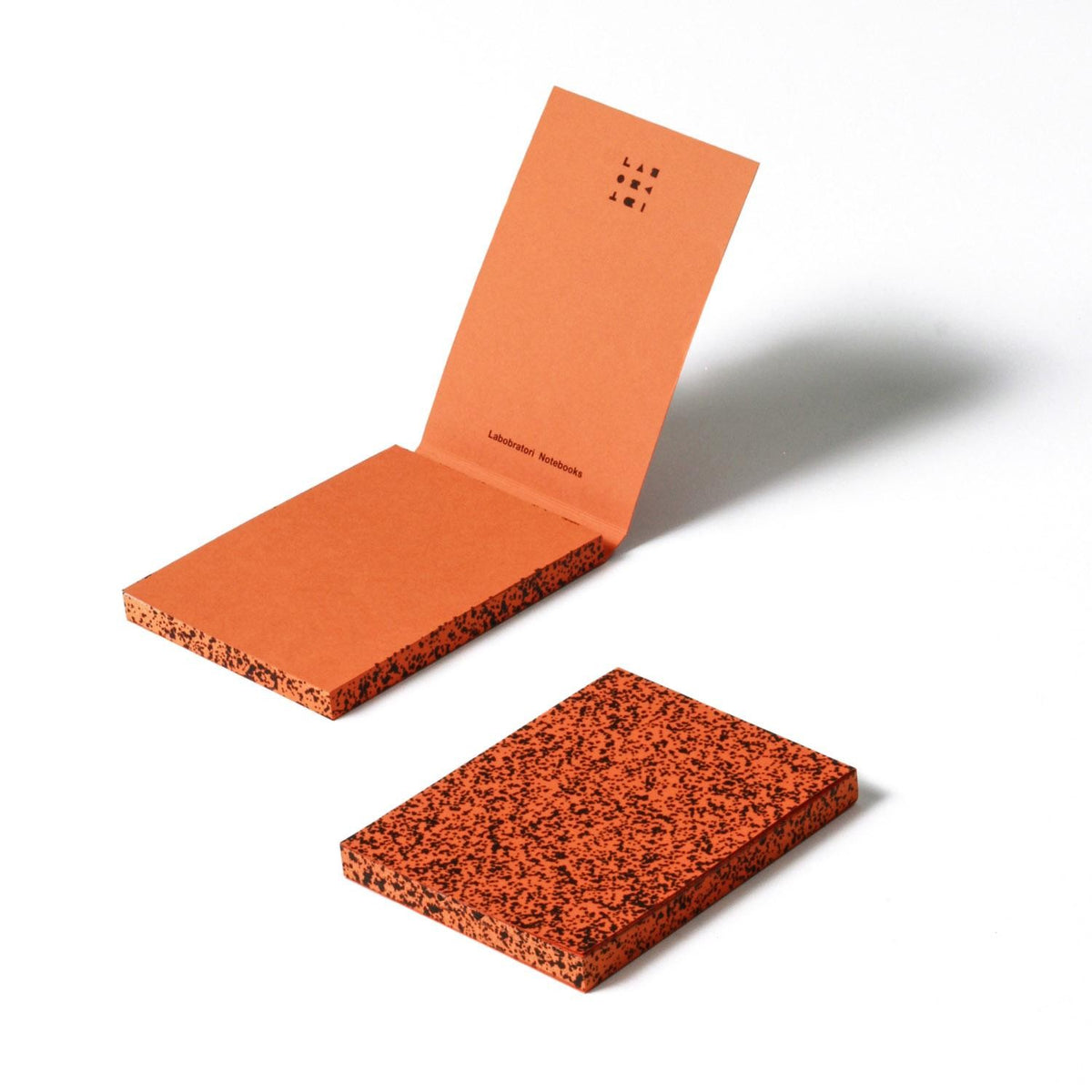 SPRAY SPLASH ORANGE Soft Cover A7 Memo Pad