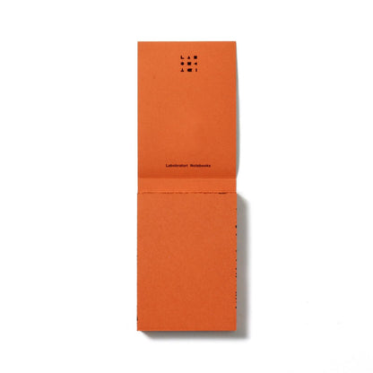 SPRAY SPLASH ORANGE Soft Cover A7 Memo Pad
