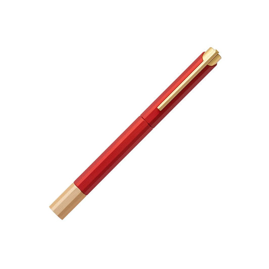 Glamour Evolve - Bihex Rollerball Pen (Marsala)