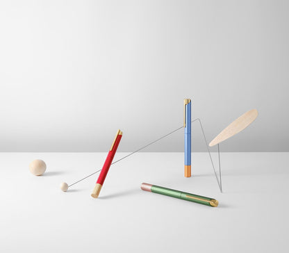 Glamour Evolve - Bihex Rollerball Pen (Blue Gin)