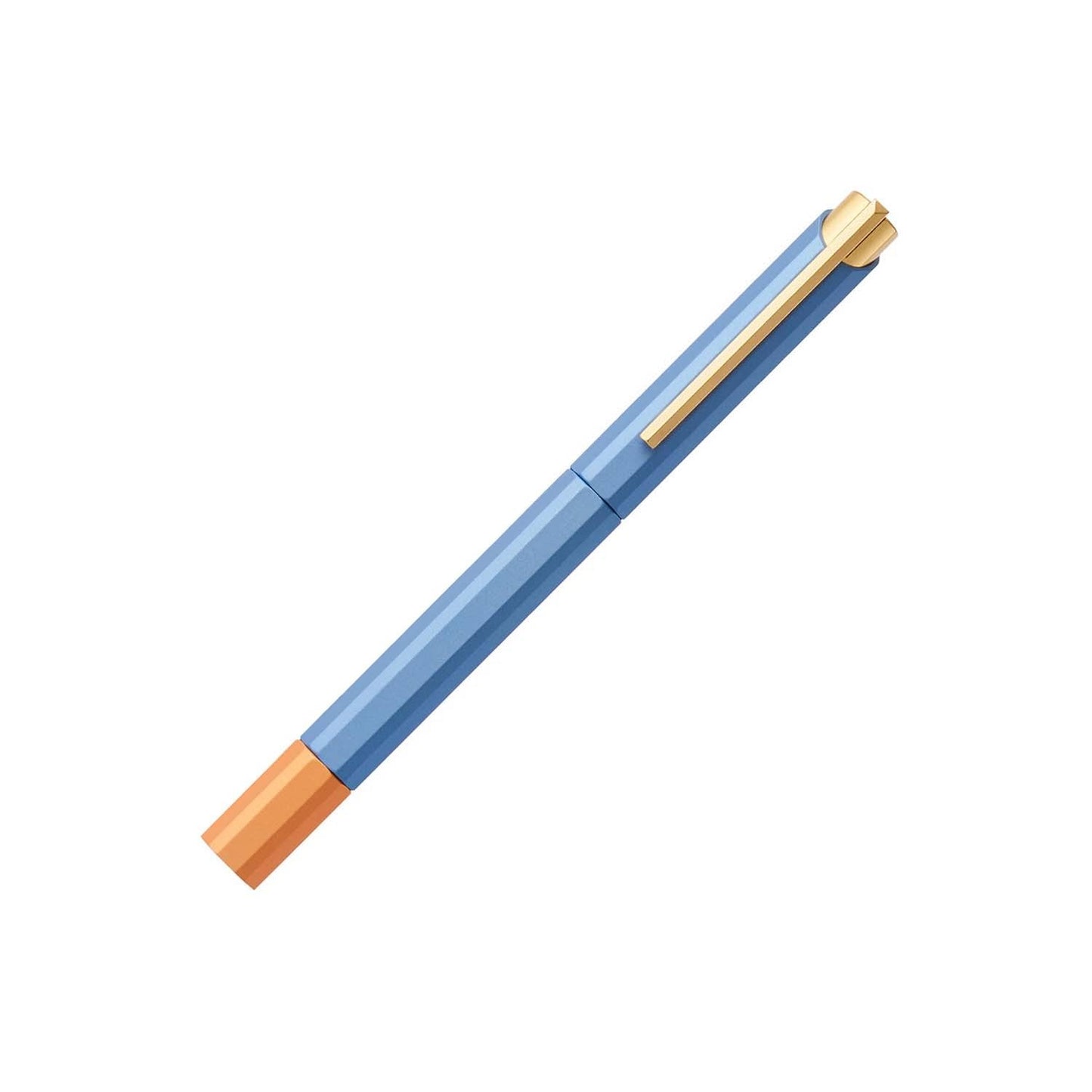 Glamour Evolve - Bihex Rollerball Pen (Blue Gin)