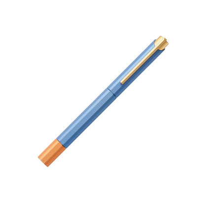 Glamour Evolve - Bihex Rollerball Pen (Blue Gin)