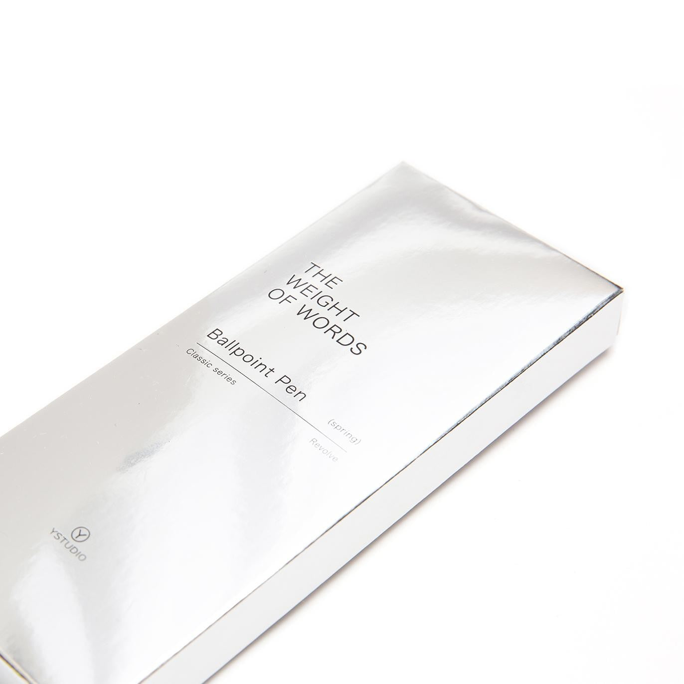 Classic Revolve – Kugelschreiber (Feder) – Glänzendes Silber