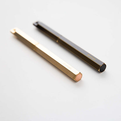 Classic Revolve - Portable Fountain Pen (Brass F)