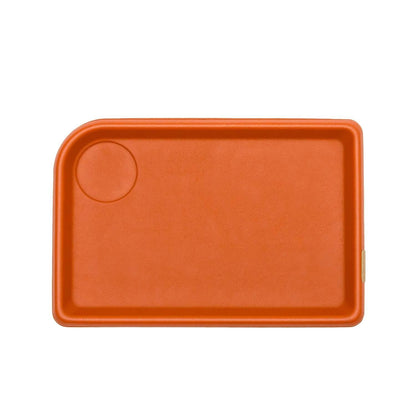 Classic Reflect - Eco Leather Tray-Brick Red L