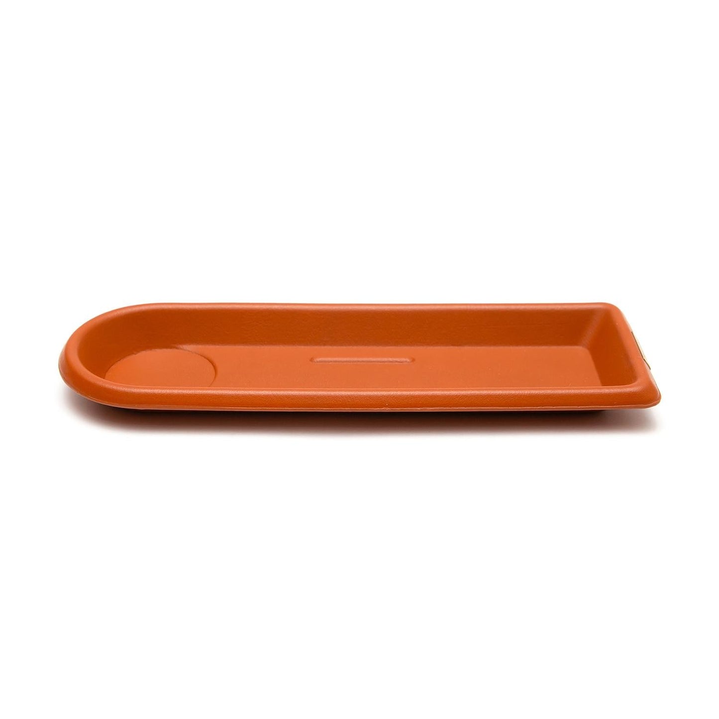 Classic Reflect - Eco Leather Tray-Brick Red S