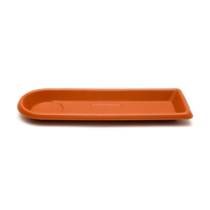 Classic Reflect - Eco Leather Tray-Brick Red S