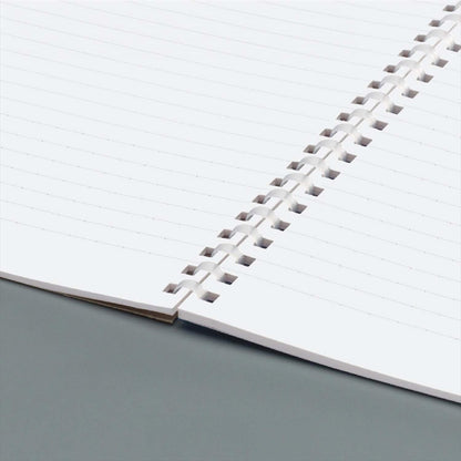 Soft Ring Notebook A5 Ruled Black