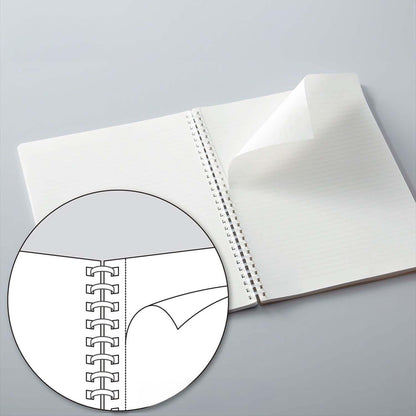 Soft Ring Notebook A5 Dot Grid Clear