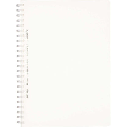 Soft Ring Notebook A5 Dot Grid Clear