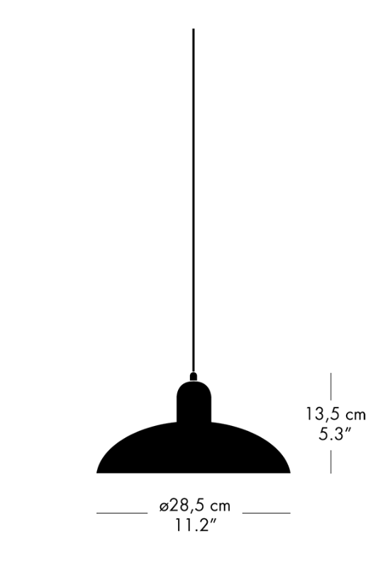 KAISER IDELL™ PENDANT 6631-P - Olive green