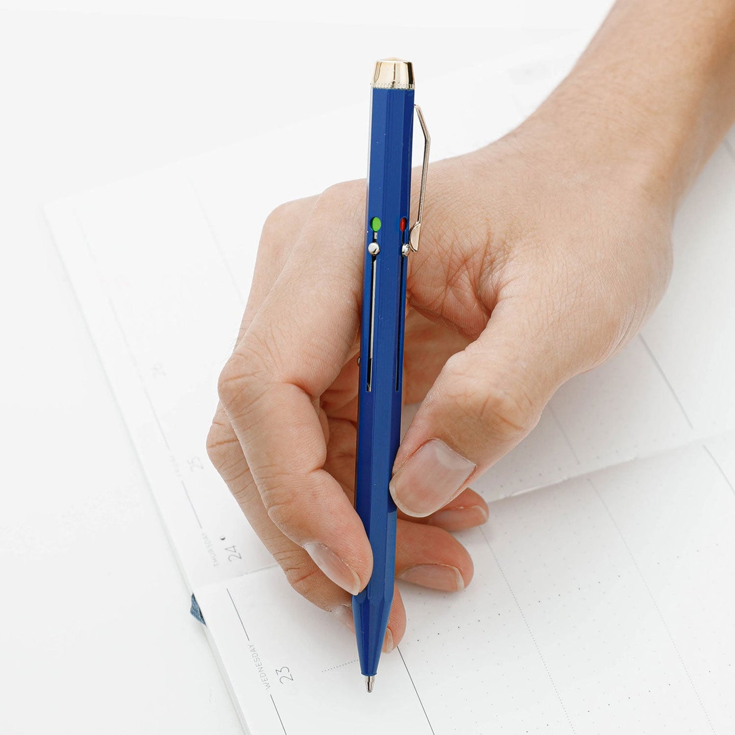 4 Color Ballpoint Pen Blue