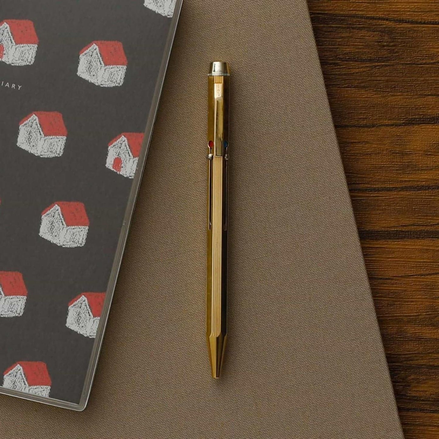 4 Color Ballpoint Pen Gold