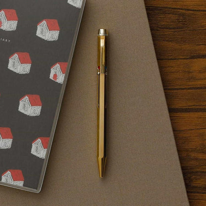 4 Color Ballpoint Pen Gold