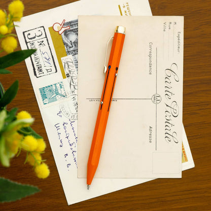 4 Color Ballpoint Pen Orange