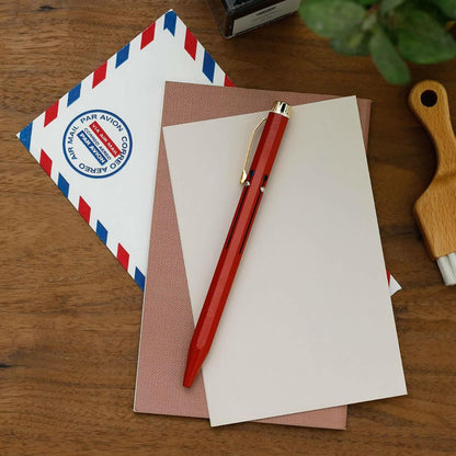 4 Color Ballpoint Pen Red