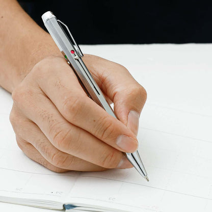 4 Color Ballpoint Pen Silver