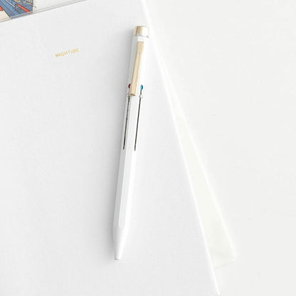 4 Color Ballpoint Pen White