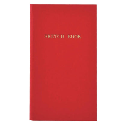 Field Notebook Sketch Book trystrams color Red
