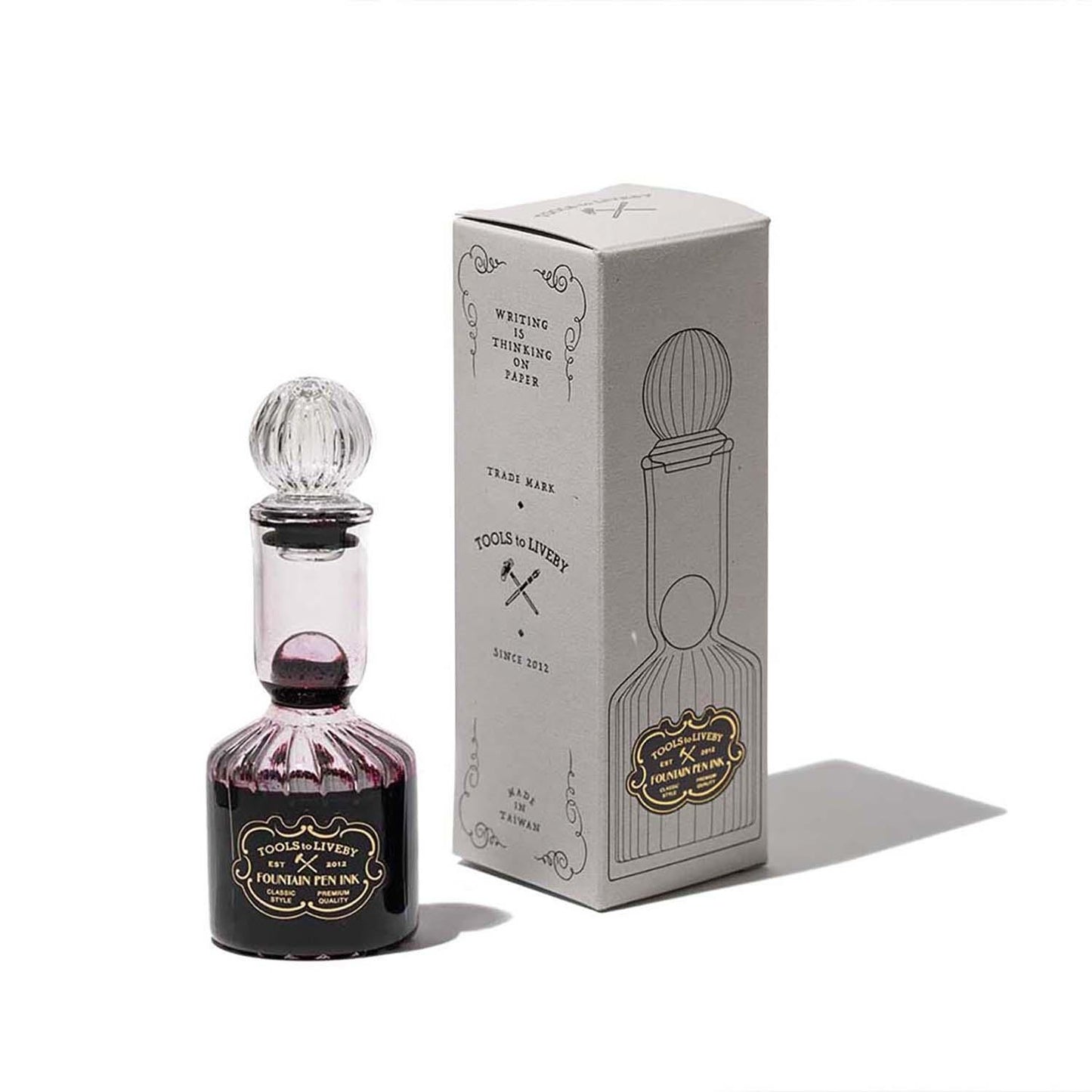 TTLB Glass Bottle Ink - Red