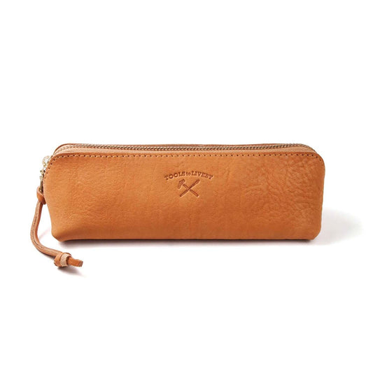 Pen case / L / Tan