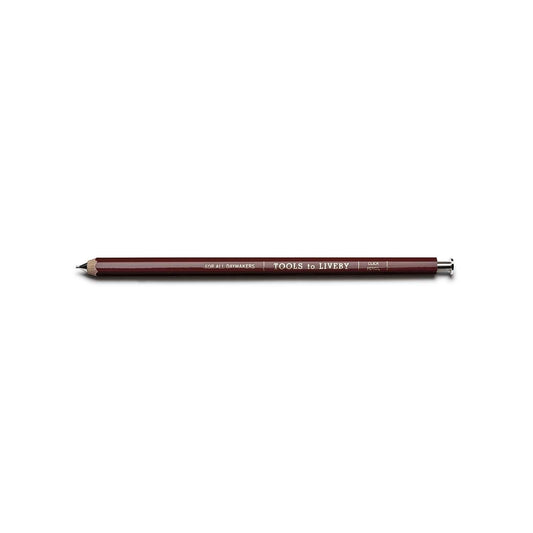 Wooden Mechanical Pencil Dark Red
