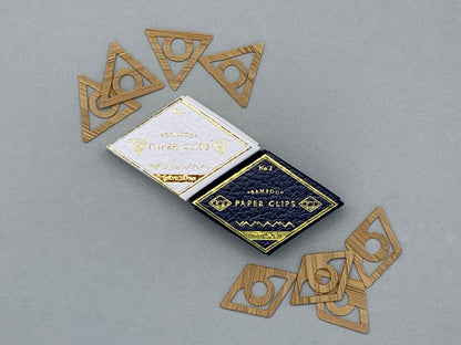 BAMBOO PAPER CLIPS DIAMOND