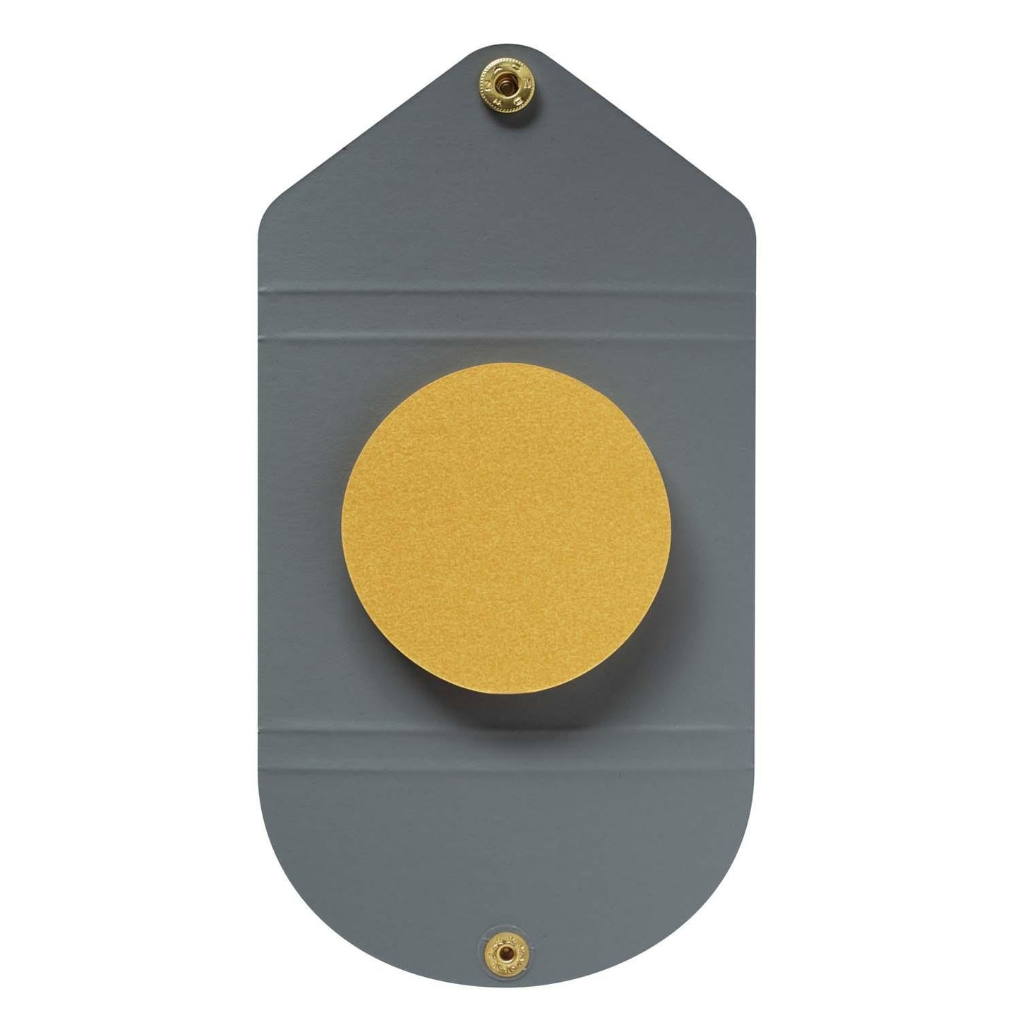 STICKY NOTES GOLD CIRCULAR SHAPE