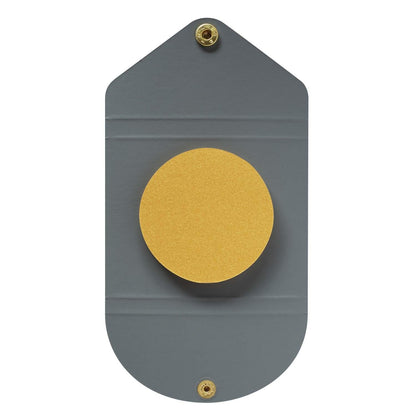 STICKY NOTES GOLD CIRCULAR SHAPE