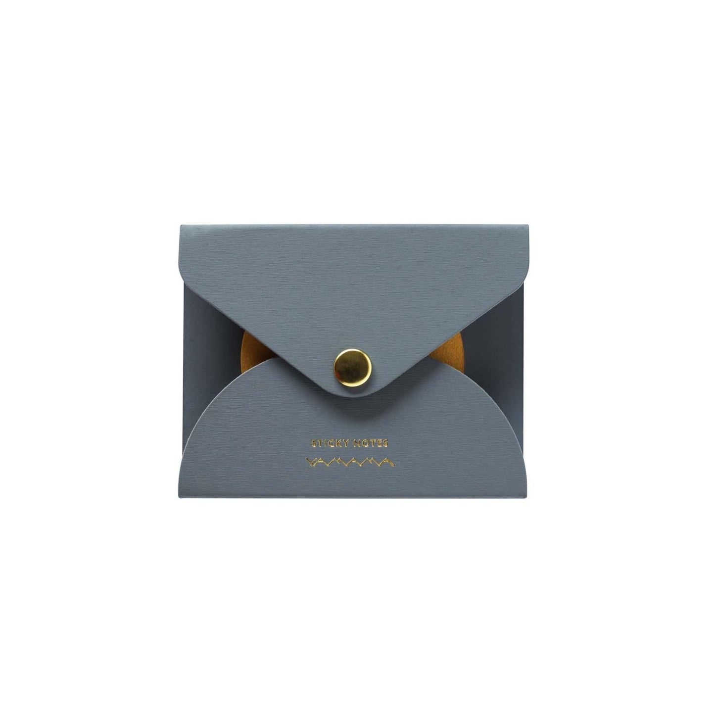 STICKY NOTES GOLD CIRCULAR SHAPE