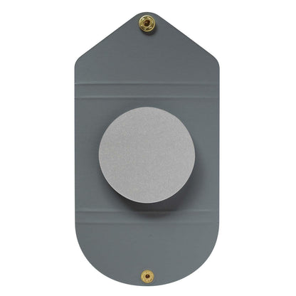 STICKY NOTES SILVER CIRCULAR SHAPE