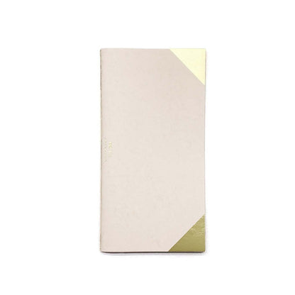STITCHED NOTEBOOK BEIGE (Pocket Size)