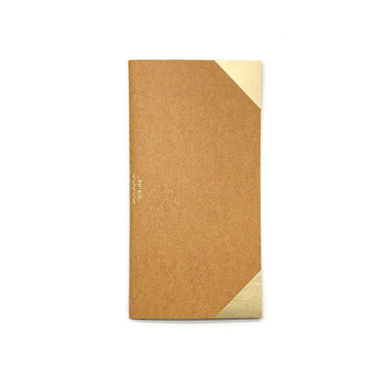 STITCHED NOTEBOOK BROWN (Pocket Size)
