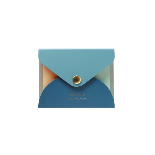 STICKY NOTES COLOR BLUE GRAY COVER