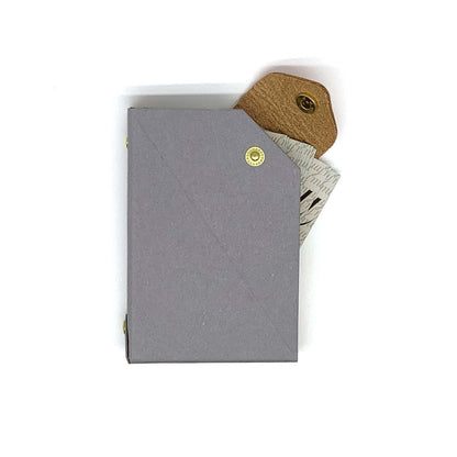 CARD HOLDER BLUE GRAY