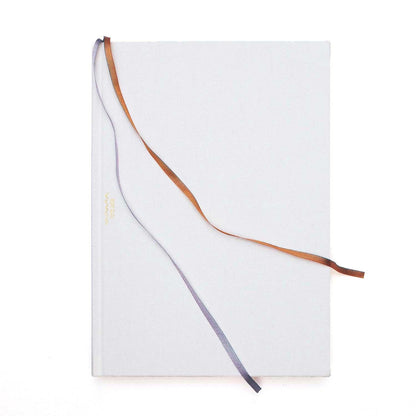 SIDE COLORED NOTEBOOK A5 WHITE PAPER