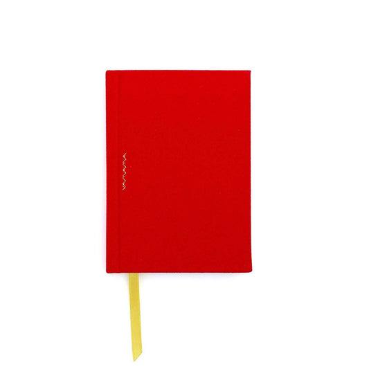 SIDE COLORED NOTEBOOK A7 CREAM PAPER