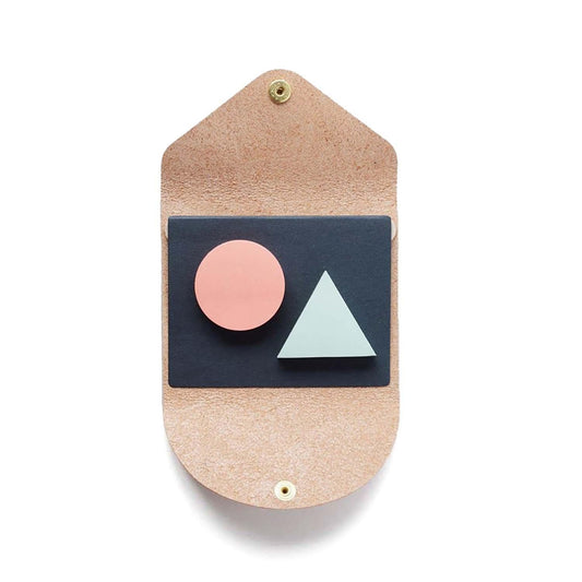 REFILL STICKY NOTES COLOR CIRCLE + TRIANGLE