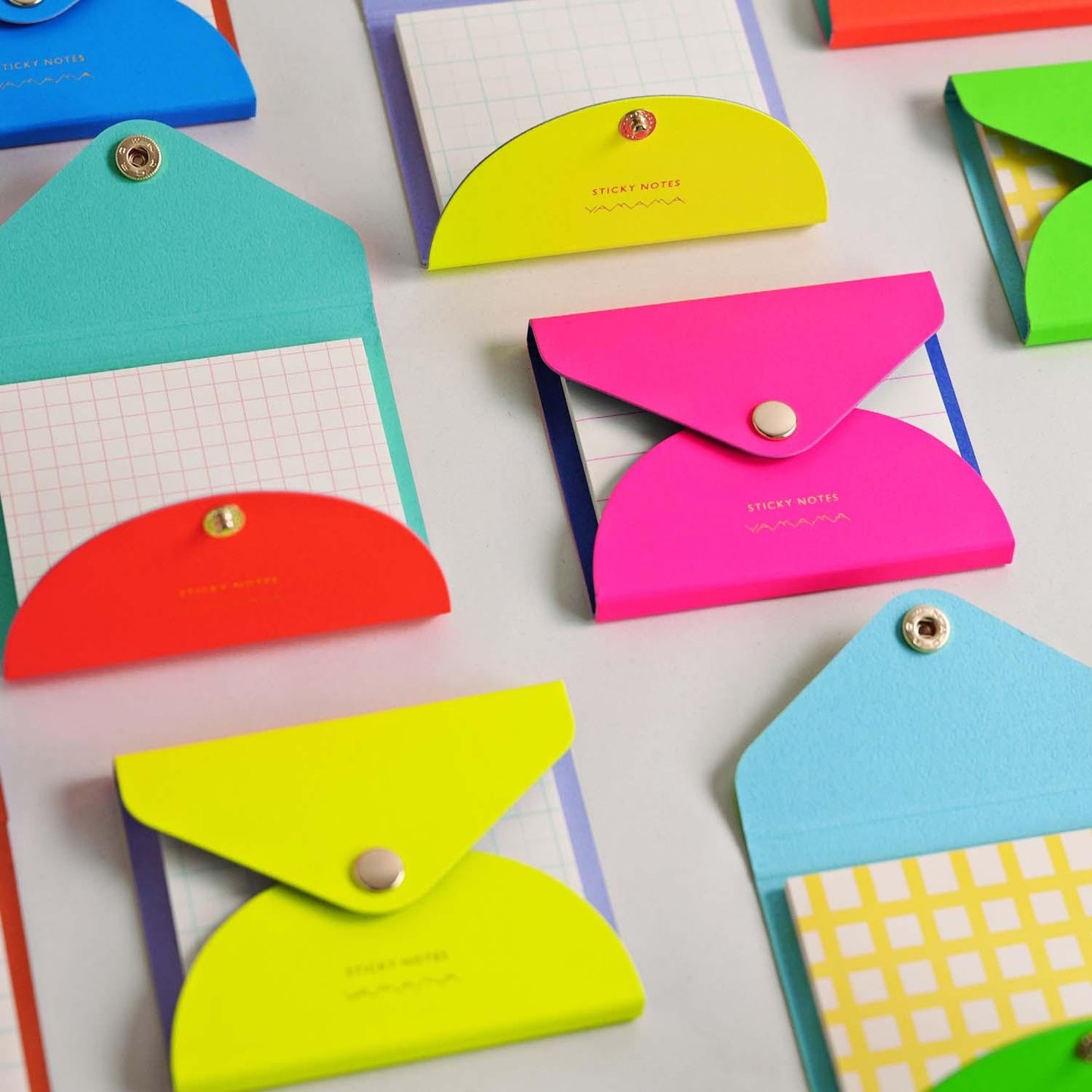 STICKY NOTES YELLOW + PURPLE