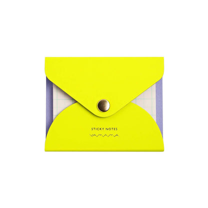 STICKY NOTES YELLOW + PURPLE