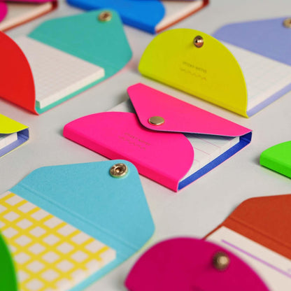 STICKY NOTES ORANGE + MINT