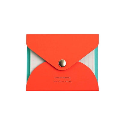 STICKY NOTES ORANGE + MINT