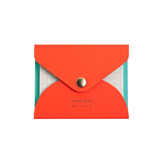 STICKY NOTES ORANGE + MINT